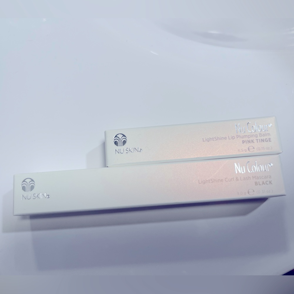 Nuskin mascara and lip plumping set
